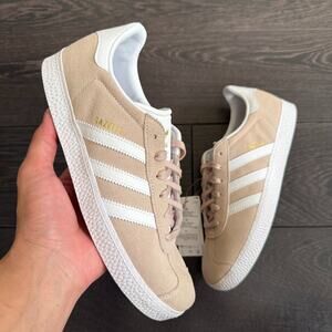 adidas Originals Gazelle Pink Tint Cloud Suede H01512 GS Boys 7 Women's 8.5